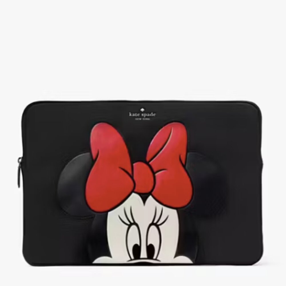 Disney X Kate Spade New York Minnie Universal Laptop Sleeve Black